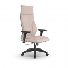 Кресло руководителя Мetta L 1m 46/4D Infinity Easy Clean MPES Комплект 4 Молочное