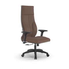 Кресло руководителя Мetta L 1m 46/4D Infinity Easy Clean MPES Комплект 4 Светло-коричневое