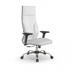 Кресло руководителя Мetta L 1m 46/4D Infinity Easy Clean MPES Комплект 5 Белое