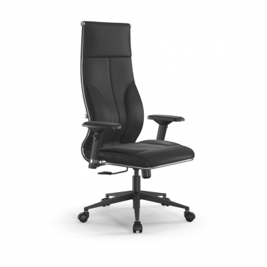 Кресло руководителя Метта Мetta L 1m 46/4D Infinity Easy Clean MPES Комплект 6 Черное