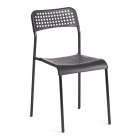 Стул Tetchair ADDE mod. C-049 металл/пластик, 39 х 49 х 78 см, Black черный