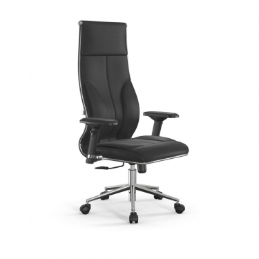 Кресло руководителя Метта Мetta L 1m 46/4D Infinity Easy Clean MPES Комплект 7 Черное