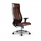 Кресло руководителя Метта Metta L 1m 46/2D Комплект 3 Коричневое