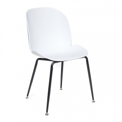 Стул Beetle Chair mod.70 металл/пластик, 4657,586см, белый