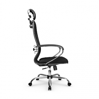 Кресло руководителя Метта Metta L 2c 44C/K116 Infinity Easy Clean MPES Комплект 5 Черное