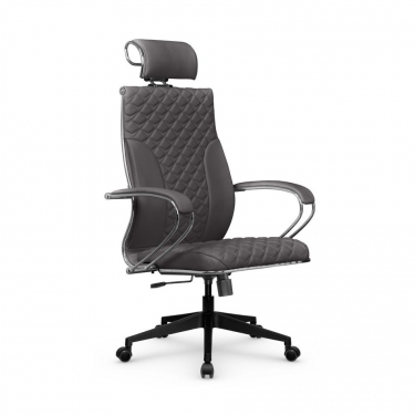 Кресло руководителя Метта Metta L 2c 44C/K116 Infinity Easy Clean MPES Комплект 6 Серое