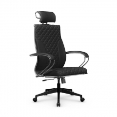 Кресло руководителя Metta L 2c 44C/K116 Infinity Easy Clean MPES Комплект 6 Черное