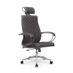 Кресло руководителя Metta L 2c 44C/K116 Infinity Easy Clean MPES Комплект 7 Серое