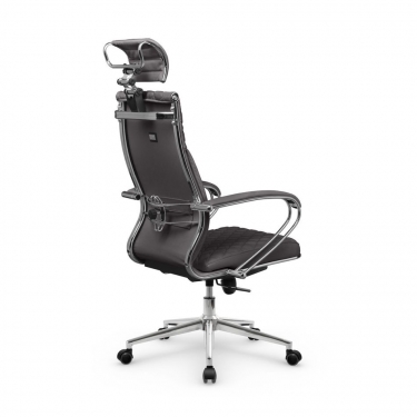 Кресло руководителя Метта Metta L 2c 44C/K116 Infinity Easy Clean MPES Комплект 9 Серое