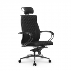 Кресло руководителя Metta L 2c 44C/K116 Infinity Easy Clean MPES Комплект 2 Черное