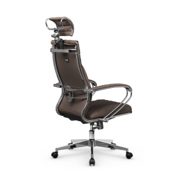 Кресло руководителя Метта Metta L 2c 44C/K116 Infinity Easy Clean MPES Комплект 3 Светло-коричневое