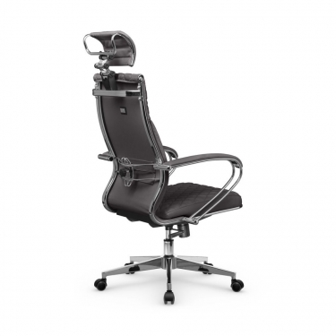 Кресло руководителя Метта Metta L 2c 44C/K116 Infinity Easy Clean MPES Комплект 3 Серое