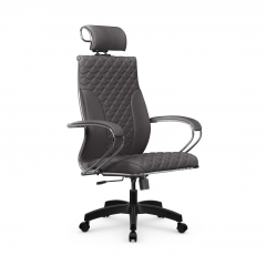 Кресло руководителя Metta L 2c 44C/K116 Infinity Easy Clean MPES Комплект 4 Серое