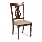 Стул Tetchair Зевс/ Zeus дерево гевея, 49х54х100см, Cappuchino , ткань 1505-9