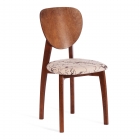 Стул Tetchair DIAMANTE мягкое сидение бук, 42x42x85см, коричневый, ткань Крекс Беж