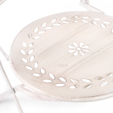 Стул Tetchair Secret de Maison Monique mod. PL08-6242 металл, 48 х 40 х 93 см, Античный белый Antique White