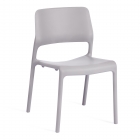 Стул Tetchair FURDI mod. 53 пластик, 48 х 55.5 х 77.5 см, Grey Cерый