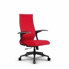 Кресло офисное МЕТТА B 2b 19/U158, Основание 17832 Комплект 4 Красное