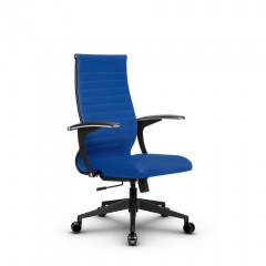 Кресло офисное МЕТТА B 2b 19/U158, Основание 17832 Комплект 4 Синее