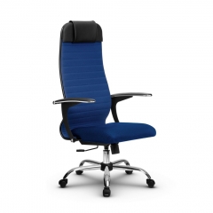 Кресло офисное МЕТТА B 1b 21/U158, Основание 17833 Комплект 2 Синее