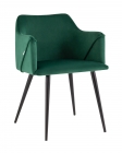 Стул с подлокотниками Stool Group Джоэл велюр Зеленый