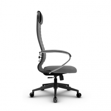 Кресло офисное Метта МЕТТА B 1b 21/K131, Основание 17832 Комплект 4 Светло-серое