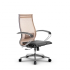 Кресло офисное Метта МЕТТА B 2m 9/K131, Основание 17834 Комплект 3 Золотой ротанг Черное