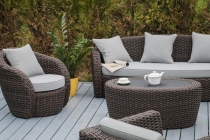 Журнальный столик 4sis Авела А008D2 Темно-коричневый