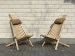 Складной деревянный стул Амстердам 001-10 без цвета масло