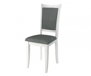 Стул Ивару Бруно Белый Флора Грей