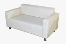 Диван Ивару Блэк 1450 Остин Уайт