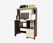 Компьютерный СанТан стол Lexx КС-26 Венге/Дуб млечный