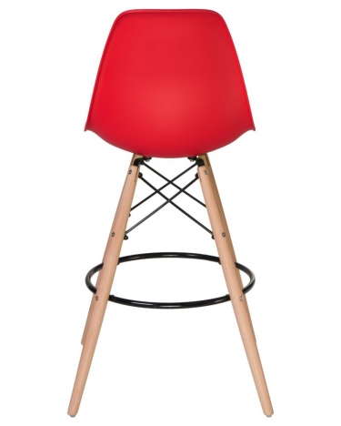 Стул барный DOBRIN DOBRIN DSW BAR Красный R-02