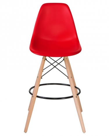 Стул барный DOBRIN DOBRIN DSW BAR Красный R-02