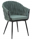 Стул обеденный DOBRIN DOBRIN MATILDA Зеленая ткань LAR 275-23