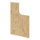 Стойка боковина завершающая высокая с вырезом правая Рива ONIX О.R-SVVR Тиквуд светлый