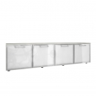 Тумба модульная четырехсекционная Рива YALTA LT-TS 4.6R Снежная Патина