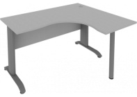 Стол криволинейный правый Рива Riva ПЛ.СА-3 Пр Серый