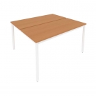 Рабочая станция на металлокаркасе Рива SLIM SYSTEM С.СП-5.2 Груша-Белый