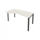 Стол письменный Рива METAL SYSTEM Б.СА-1 Л Наварра/Антрацит