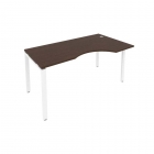 Стол письменный Рива METAL SYSTEM Б.СА-1 Пр Венге/Белый