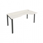 Стол письменный Рива METAL SYSTEM Б.СА-1 Пр Наварра/Антрацит