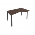 Стол письменный Рива METAL SYSTEM Б.СА-2 Пр Венге/Антрацит