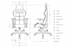 Геймерское кресло DXRacer OH/FD99/N