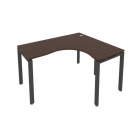 Стол письменный Рива METAL SYSTEM Б.СА-3 Пр Венге/Антрацит