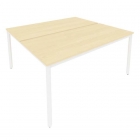 Рабочая станция на металлокаркасе Рива SLIM SYSTEM С.СП-6.3 Клен-Белый