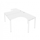 Рабочая станция Рива Metal System Б.РАС-СА-2.3 Белый