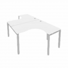 Рабочая станция Рива Metal System Б.РАС-СА-2.3 Белый/Серый