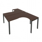 Рабочая станция Рива Metal System Б.РАС-СА-2.4 Венге/Антрацит