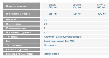 Картотечный шкаф ЗМК Промет A 42
